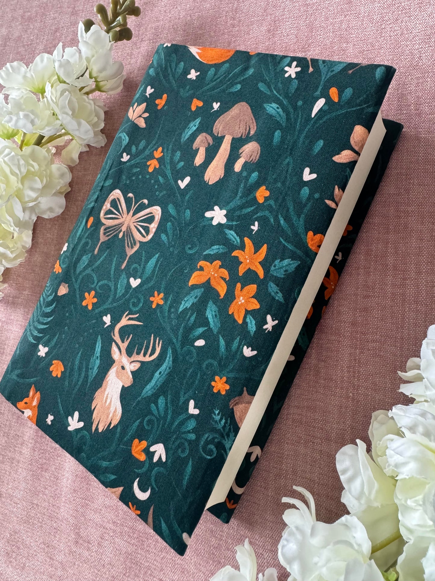 Woodland fabric dust jacket
