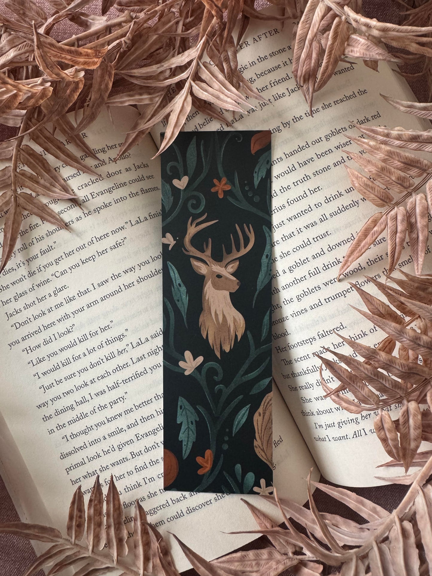 Woodland Double-Sided Bookmark