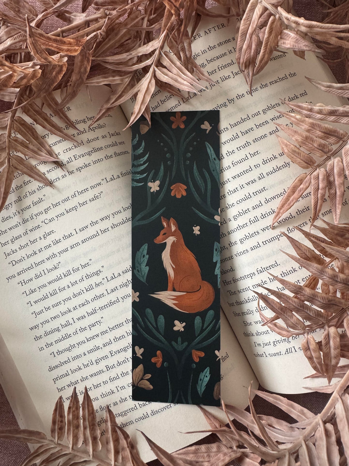 Woodland Double-Sided Bookmark