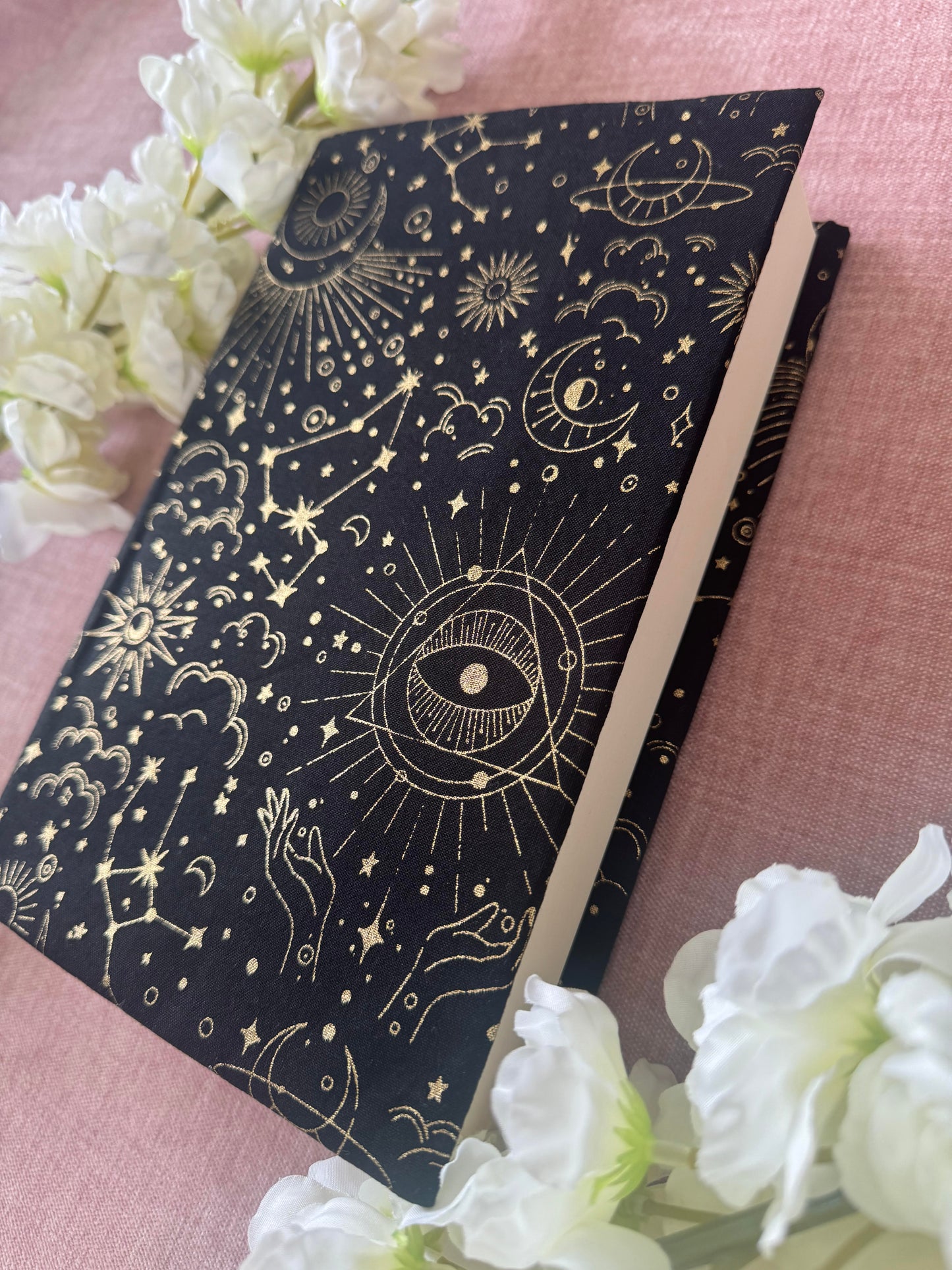 Celestial Dreamscape fabric dust jacket