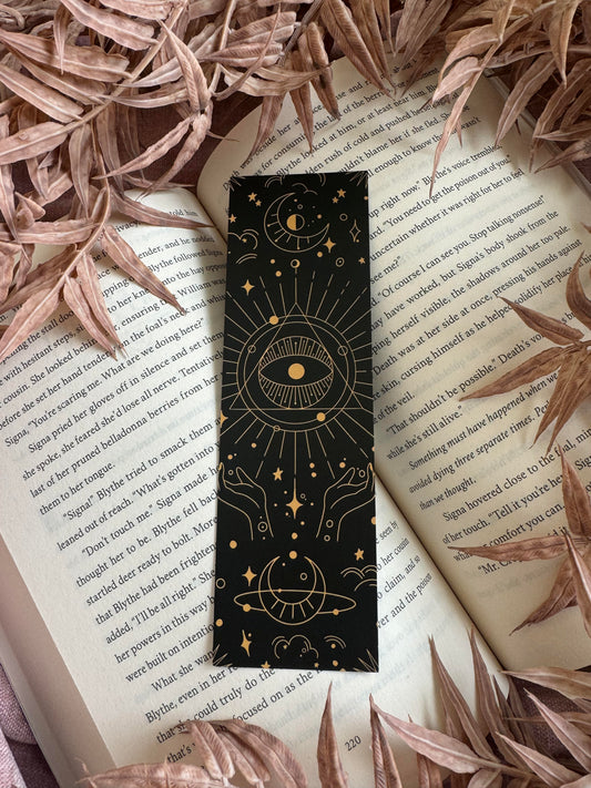 Celestial Dreamscape Double-Sided Bookmark