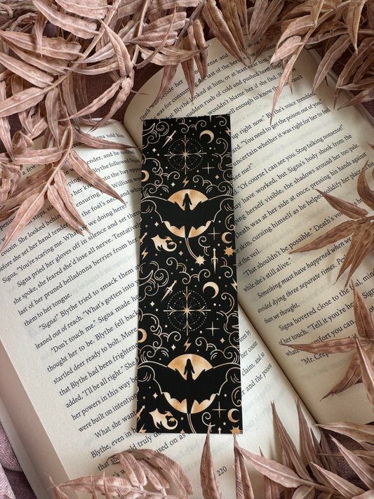 Fourth Wing Double-Sided Bookmark